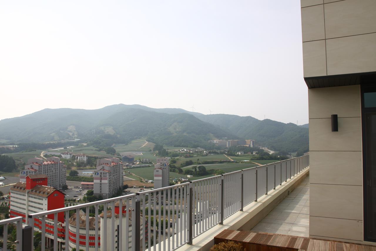 AM Hotel Pyeongchang Buitenkant foto